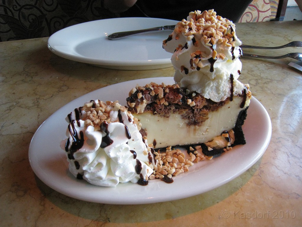 Rock n Roll Hall of Fame 2010 372.jpg - We stopped for dinner at "Crocker Park" a new outdoor mall. The Cheesecake Factory sounded like a good spot to dine!